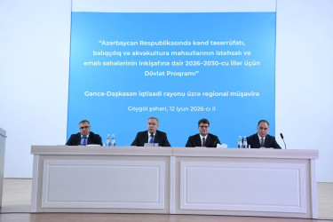 12.06.2026-Aqrar sahədə yeni Dövlət Proqramının müzakirəsi