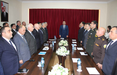 26.02.2026-Xocalı soyqırımının 34-cü ildönümü ilə bağlı toplantı