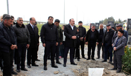 30.04.2026-Şəhid Novruz Haxverdiyevin atası Əli Haxverdiyevin dəfni