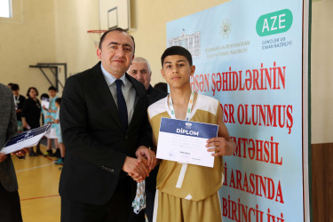16.04.2026-Şəhidlərin xatirəsinə həsr olunan voleybol birinciliyi