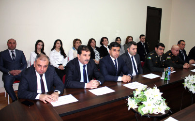 26.02.2026-Xocalı soyqırımının 34-cü ildönümü ilə bağlı toplantı